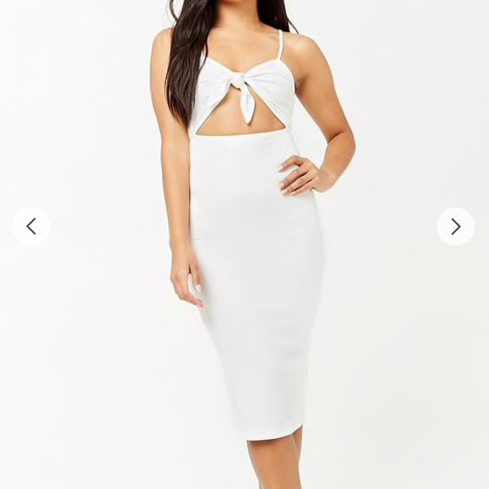 FOREVER 21: White Spring/Summer Dress